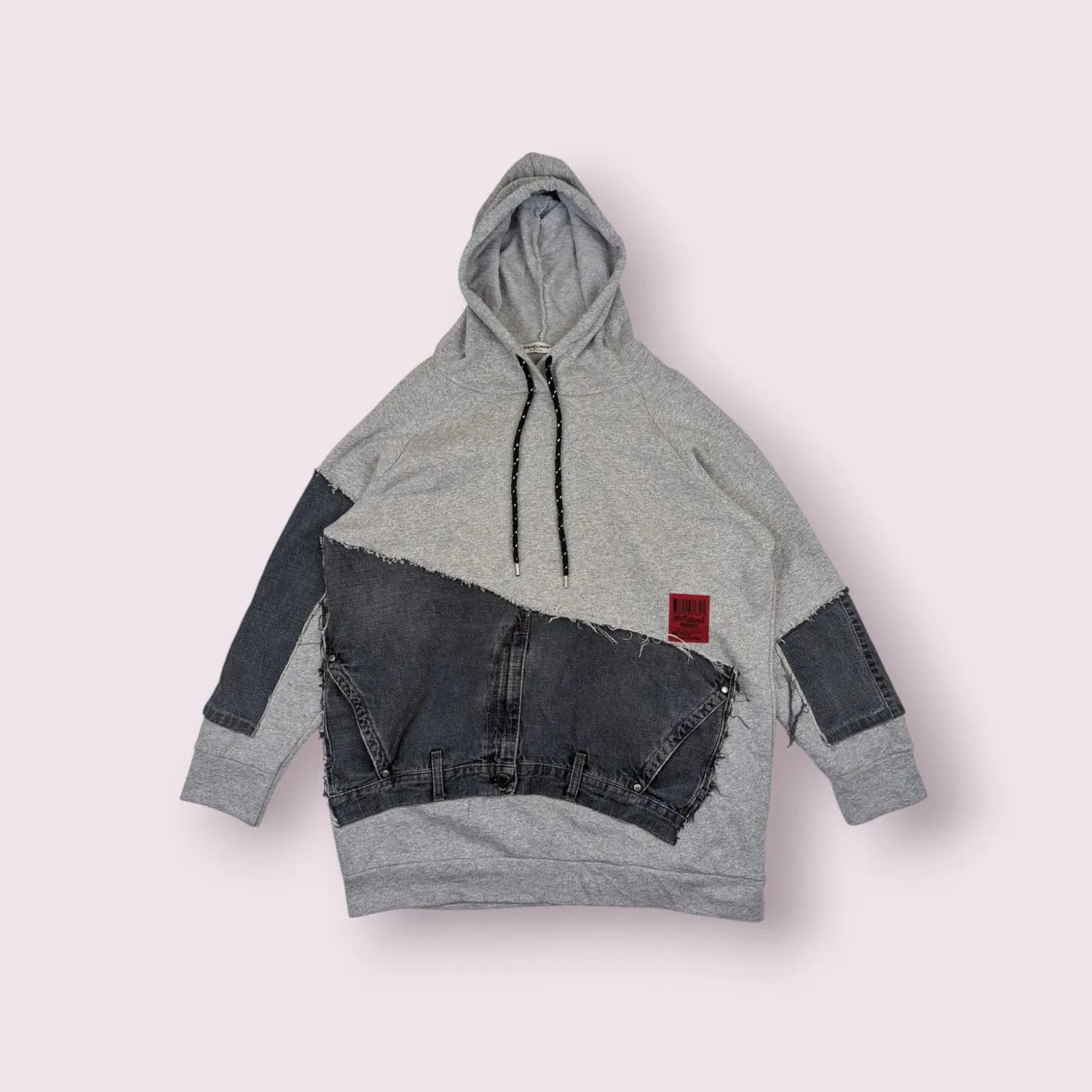 Japanese Brand ACQUA & LIMONE Italy Custom Denim Jeans Hoodie Sweatshirt Size US XL / EU 56 / 4 - 1 Thumbnail