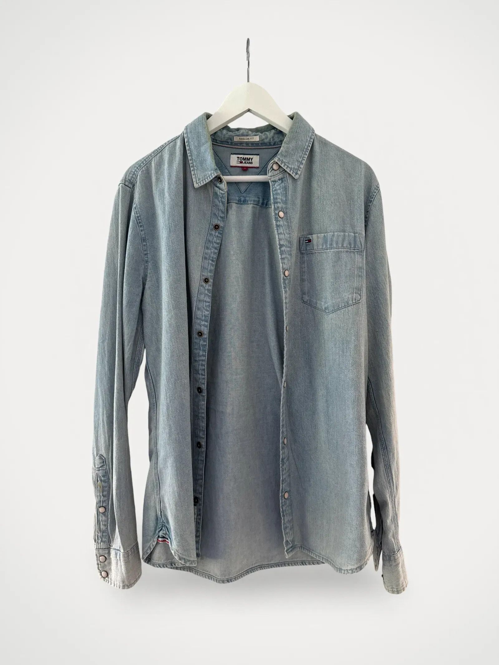 Tommy Jeans Tommy Jeans Shirt Size US S / EU 44-46 / 1 - 1 Thumbnail
