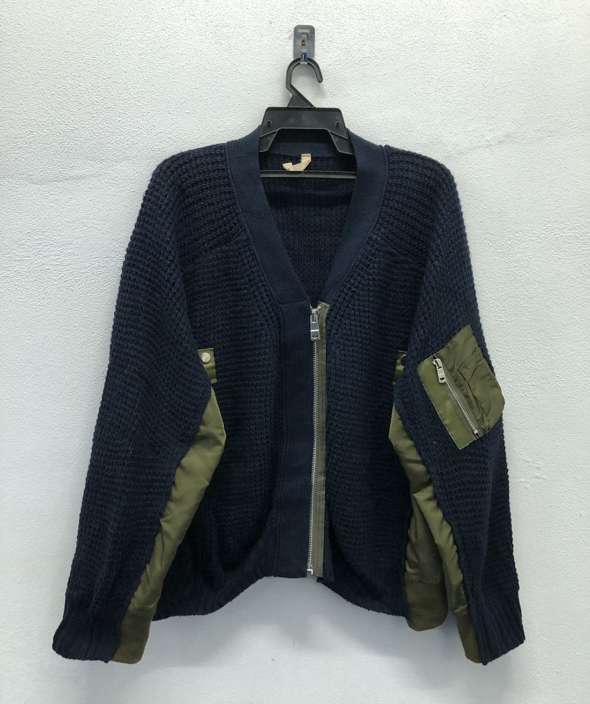 Vintage Vintage BAD Super UnderGround Factory Knit Jacket Size US XXL / EU 58 / 5 - 1 Thumbnail