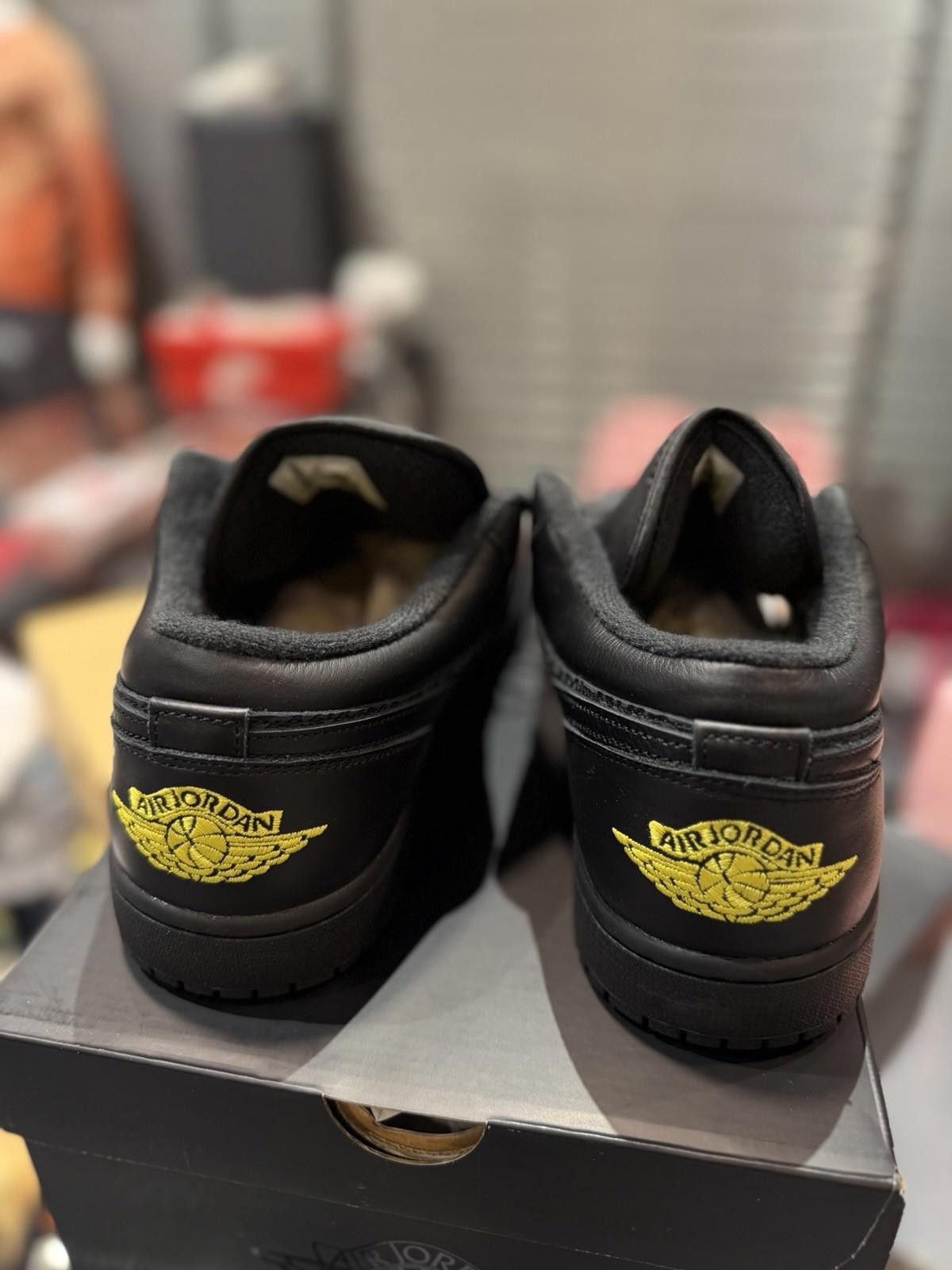 Jordan Brand Nike Air Jordan 1 Low SE "Black/Anthracite/Tour Yellow" 13 Size US 13 / EU 46 - 8 Thumbnail