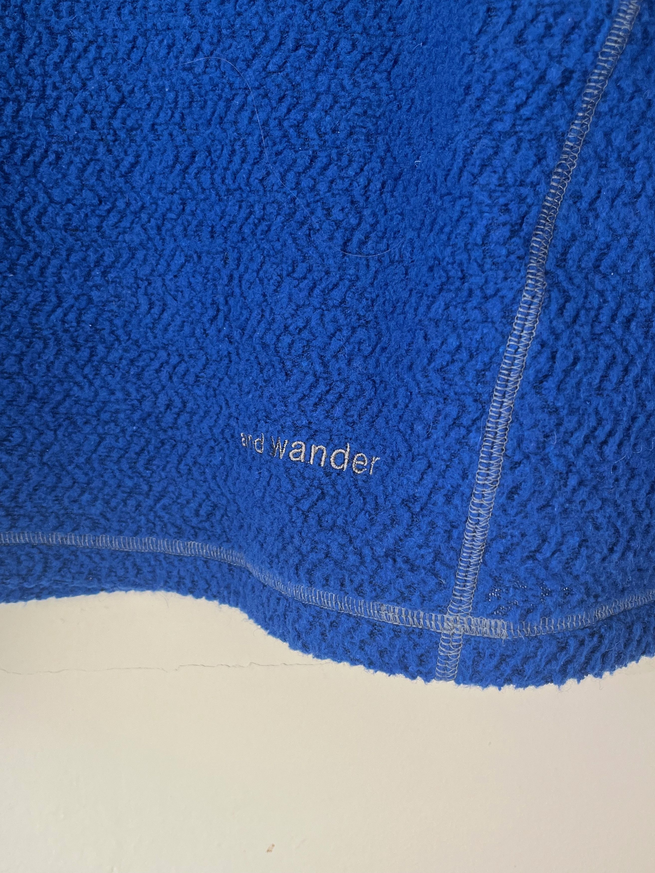 And Wander wool fleece JQ crew neck sweater Size US S / EU 44-46 / 1 - 3 Thumbnail