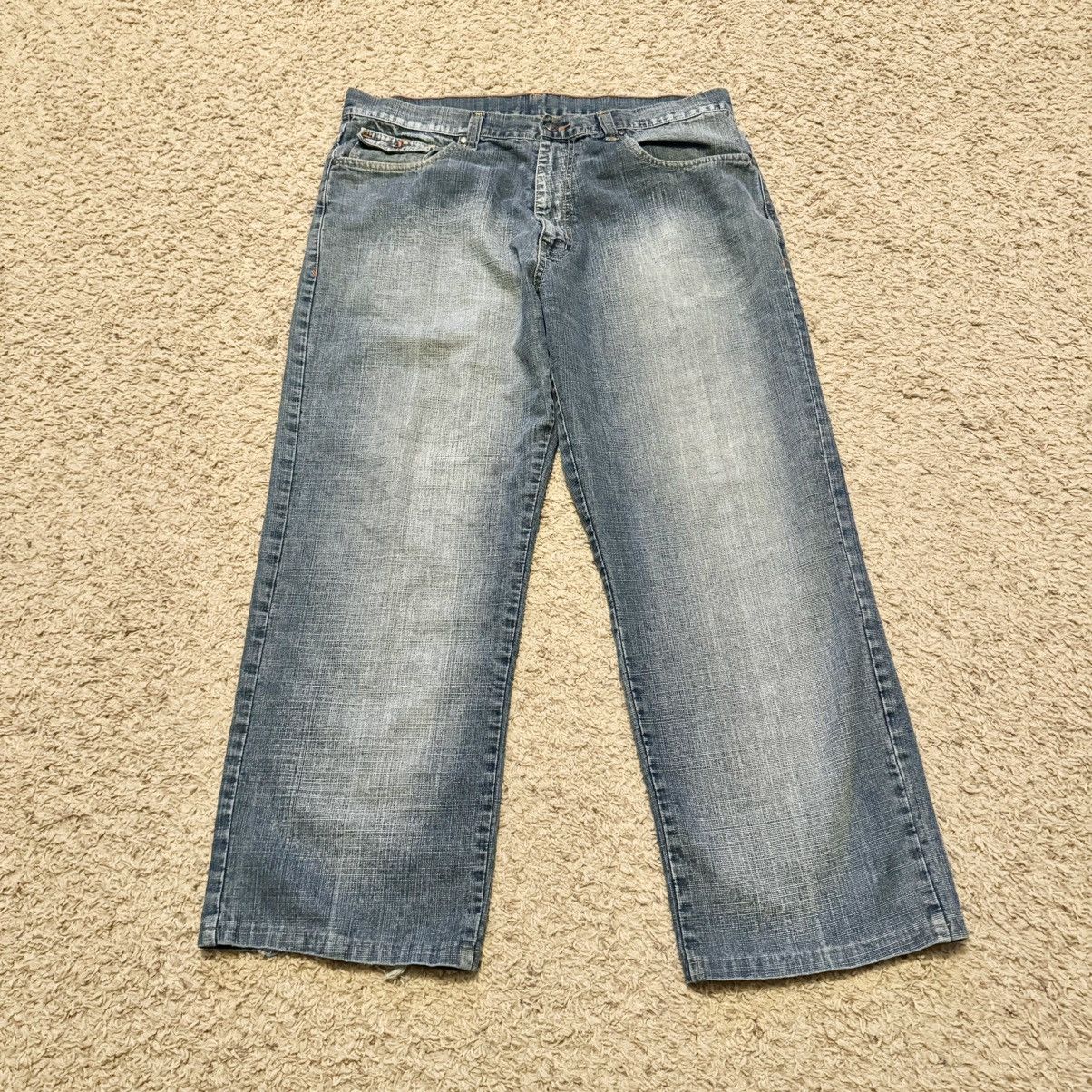 Karl Kani × Vintage Y2K VINTAGE KARL KANI BAGGY JEANS! Size US 36 / EU 52 - 1 Thumbnail