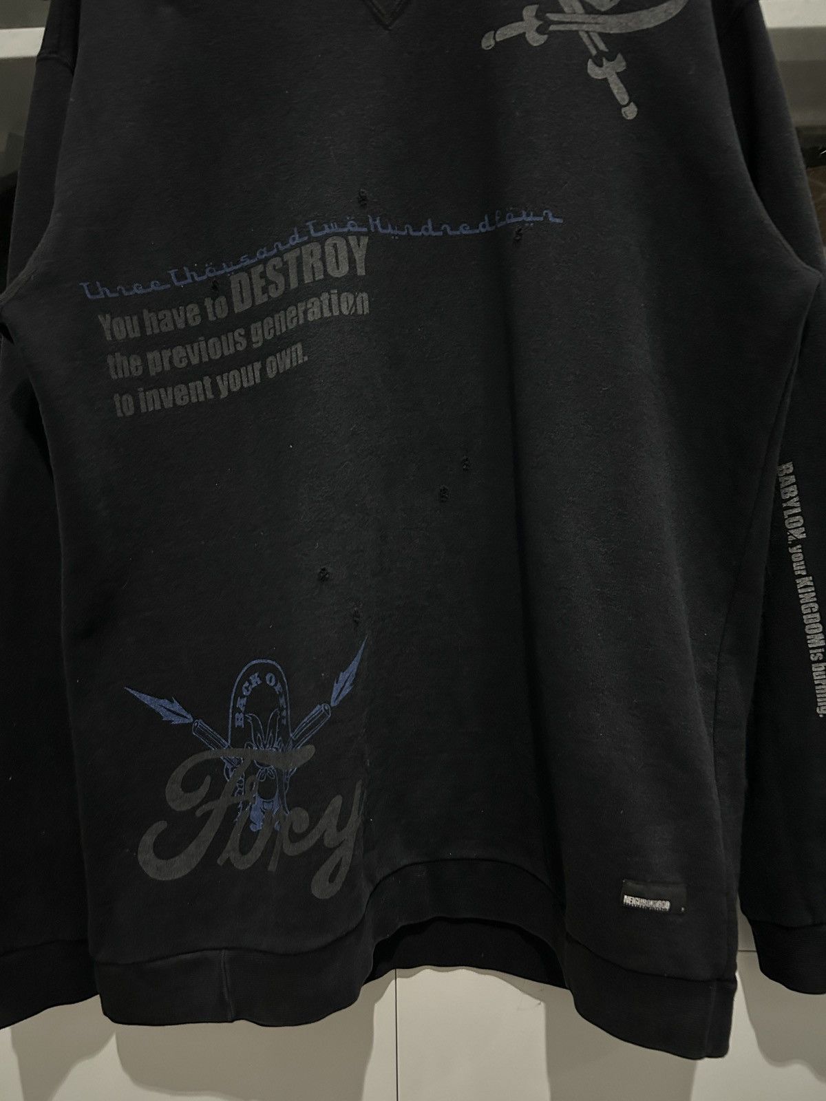 Neighborhood Neighborhood sweatshirt black Size US M / EU 48-50 / 2 - 5 Thumbnail
