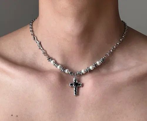 Japanese Brand Retro punk necklace Size ONE SIZE - 5 Thumbnail