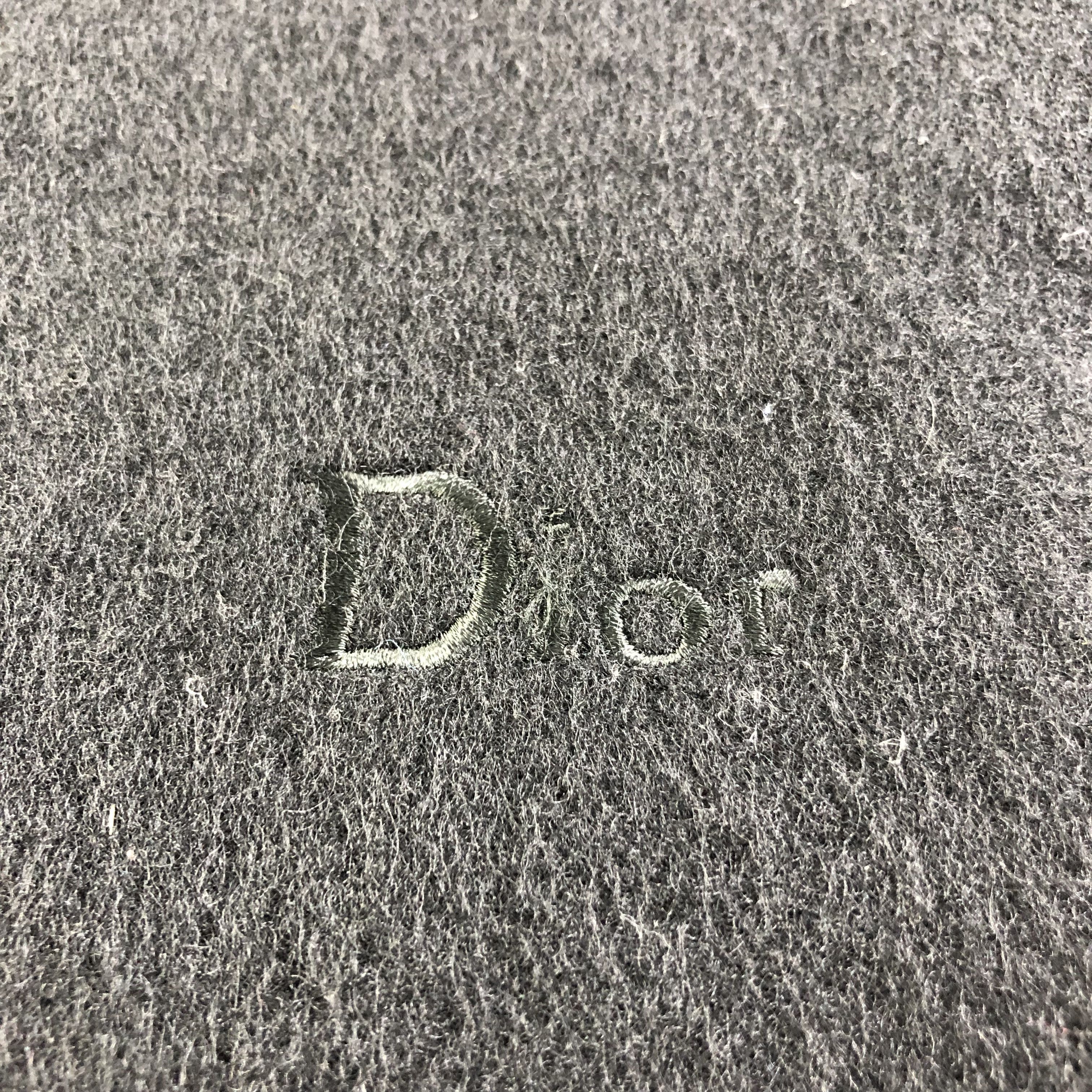 Vintage Christian Dior Plain Wool Scarf Muffler Neckwear V1719 Size ONE SIZE - 4 Thumbnail