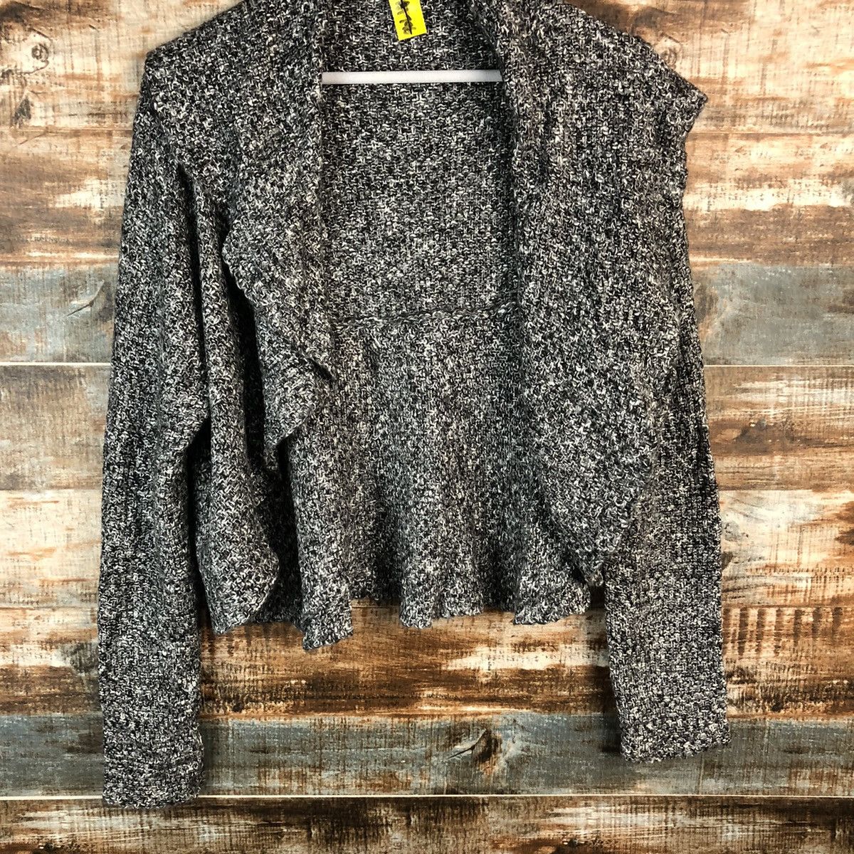 Homespun Knitwear Comme Ca Mature Grey Knitwear cardigan #A1796 Size M / US 6-8 / IT 42-44 - 3 Thumbnail