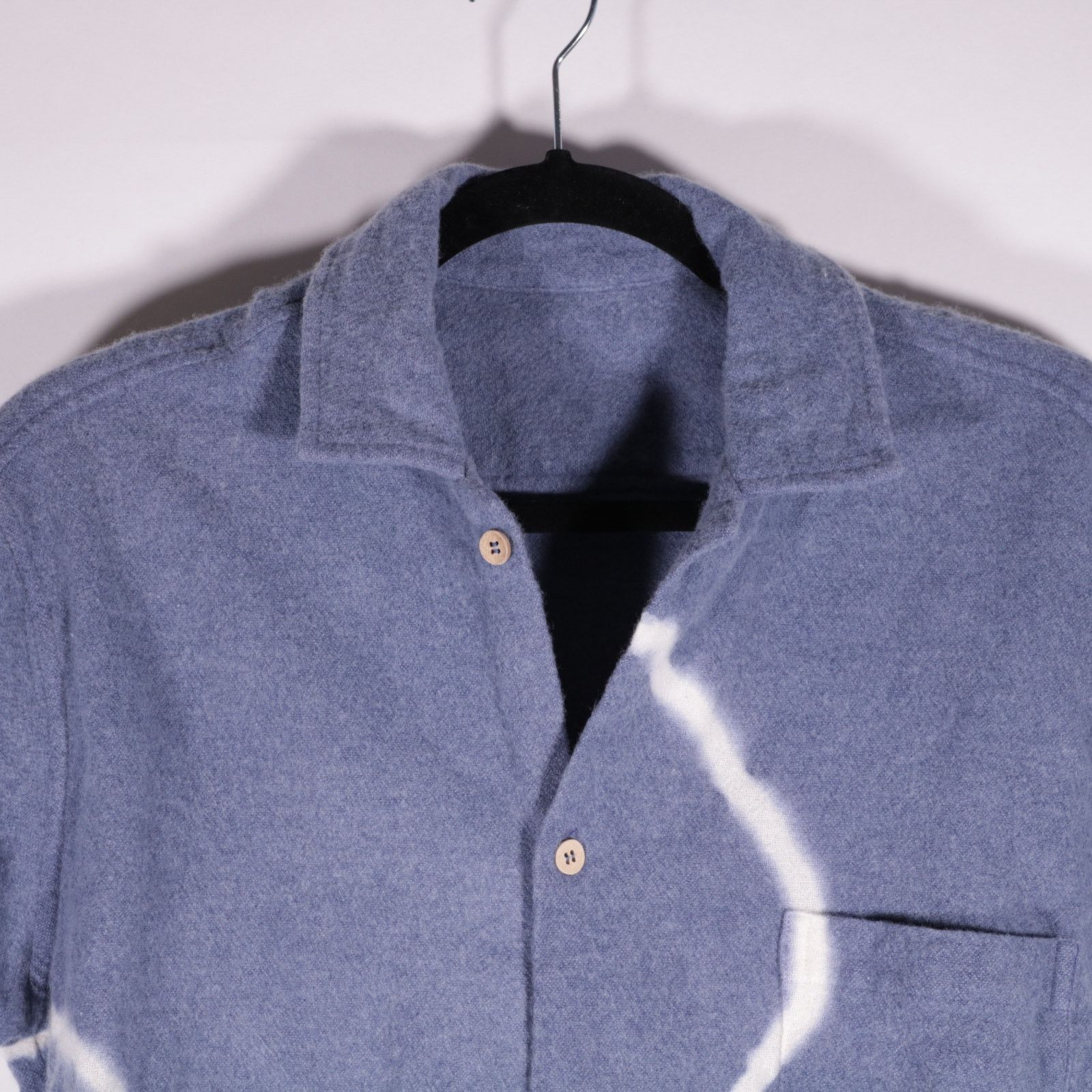 The Elder Statesman The Elder Statesman Wool Cashmere Rings Shirt Medium Size US M / EU 48-50 / 2 - 2 Thumbnail