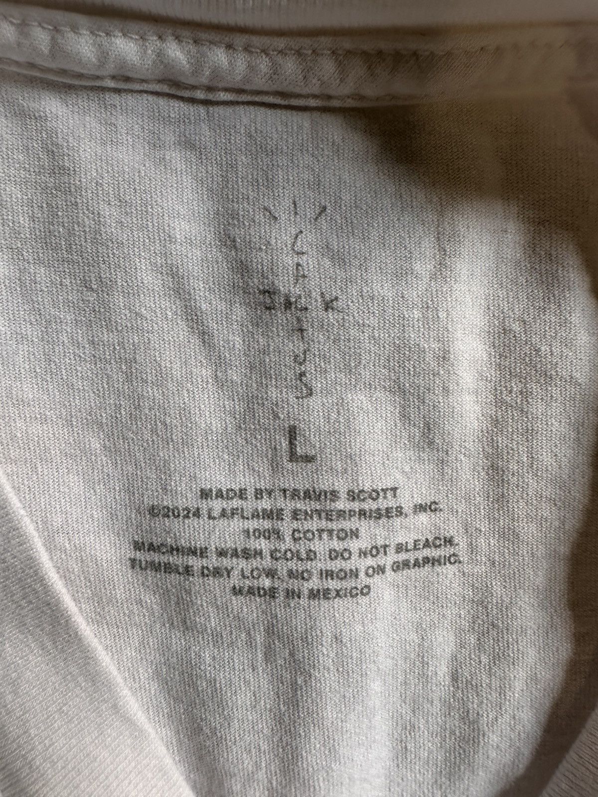 Travis Scott Signature Jack Tee 2 Size US L / EU 52-54 / 3 - 3 Thumbnail