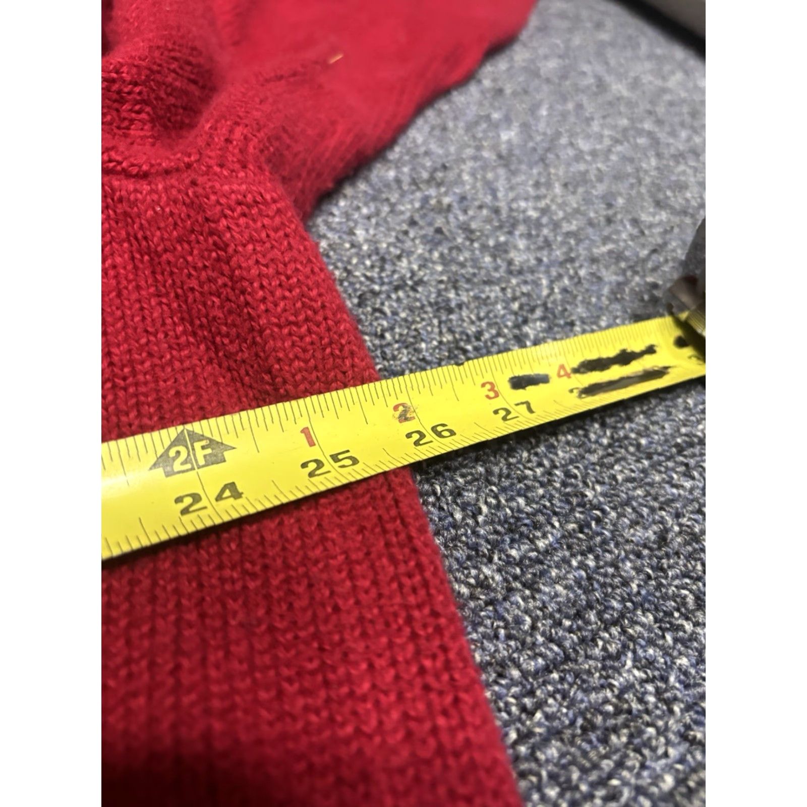 Ralph Lauren VTG Ralph Lauren Polo Sweater Mens XL Cotton Knit Crew Neck Pullover 1990s Red Size US XL / EU 56 / 4 - 3 Thumbnail