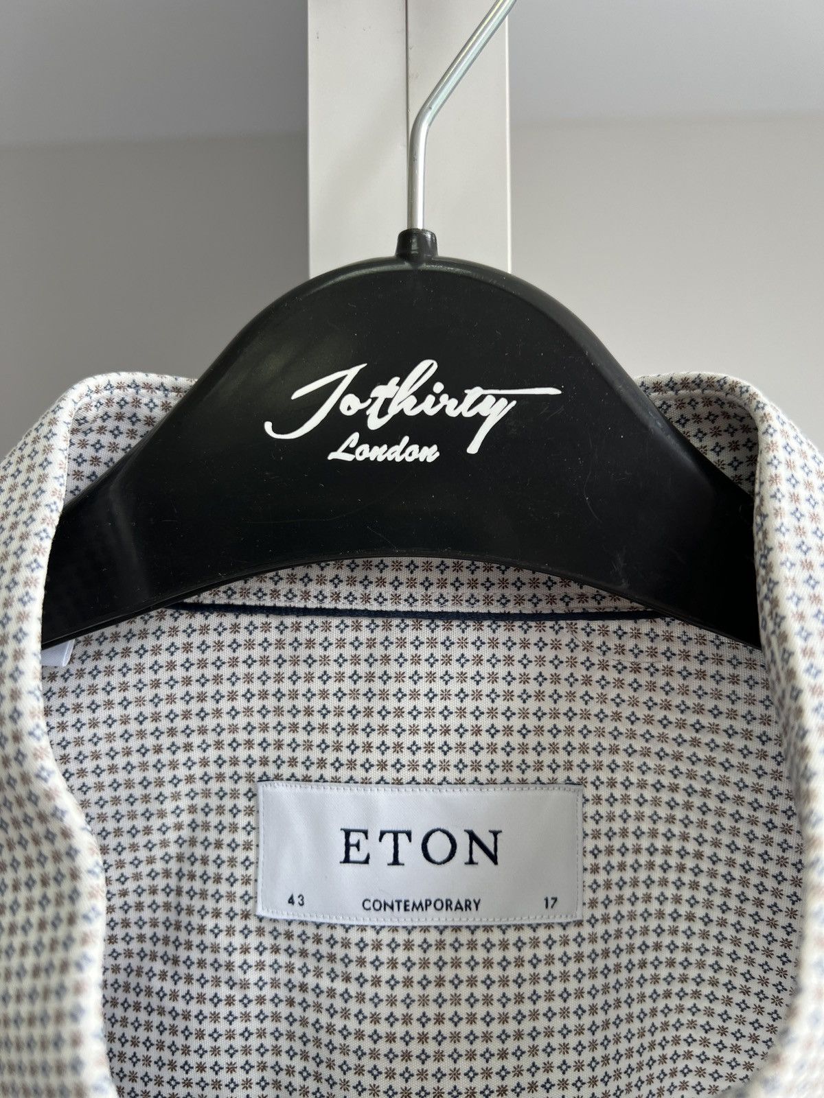 Eton × Vintage Vintage Eton Luxury Button up shirt Size US L / EU 52-54 / 3 - 8 Thumbnail