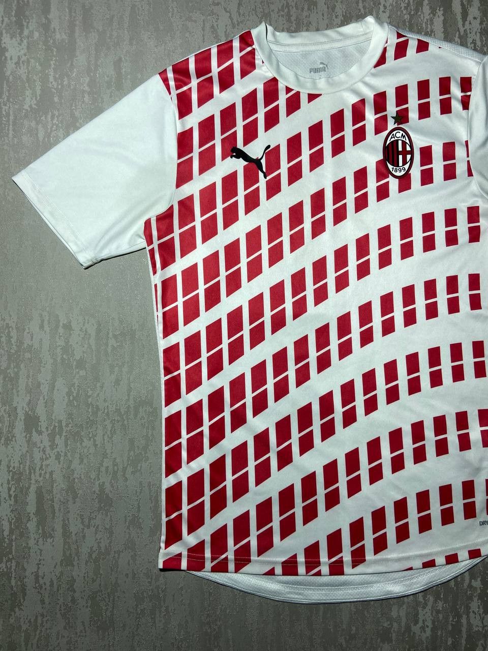 Puma Puma AC Milan 2020/21 Pre Match Soccer Football Jersey Size US M / EU 48-50 / 2 - 2 Thumbnail