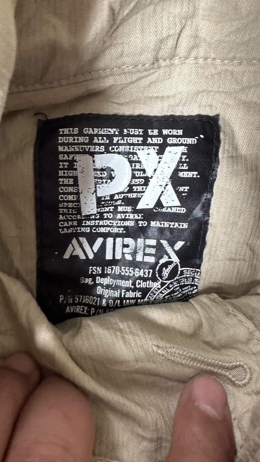 Avirex VINTAGE PX AVIREX JACKET Size US L / EU 52-54 / 3 - 9 Thumbnail