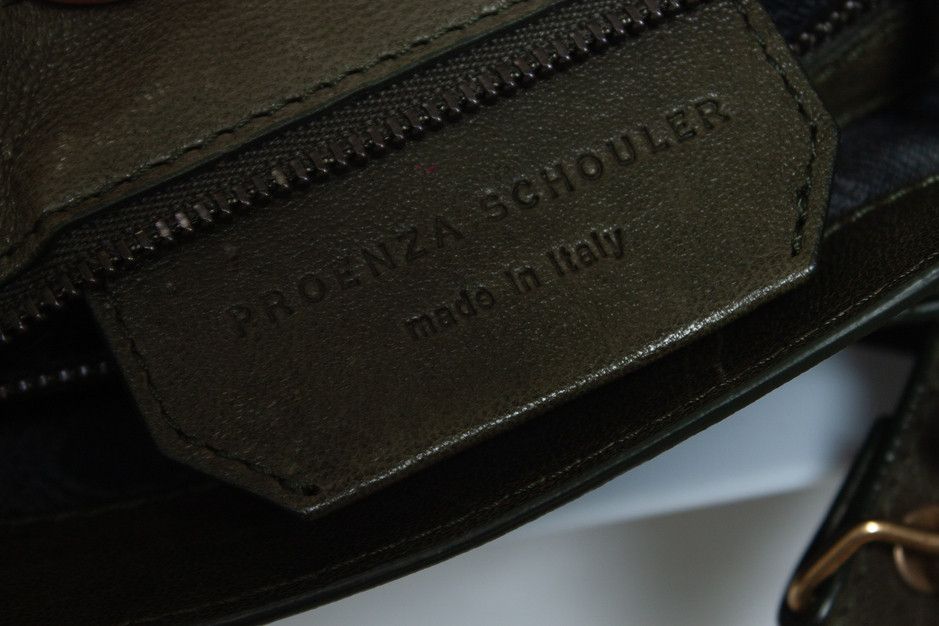 Proenza Schouler Proenza Schouler, PS1 knot mini bag in green Size ONE SIZE - 7 Thumbnail
