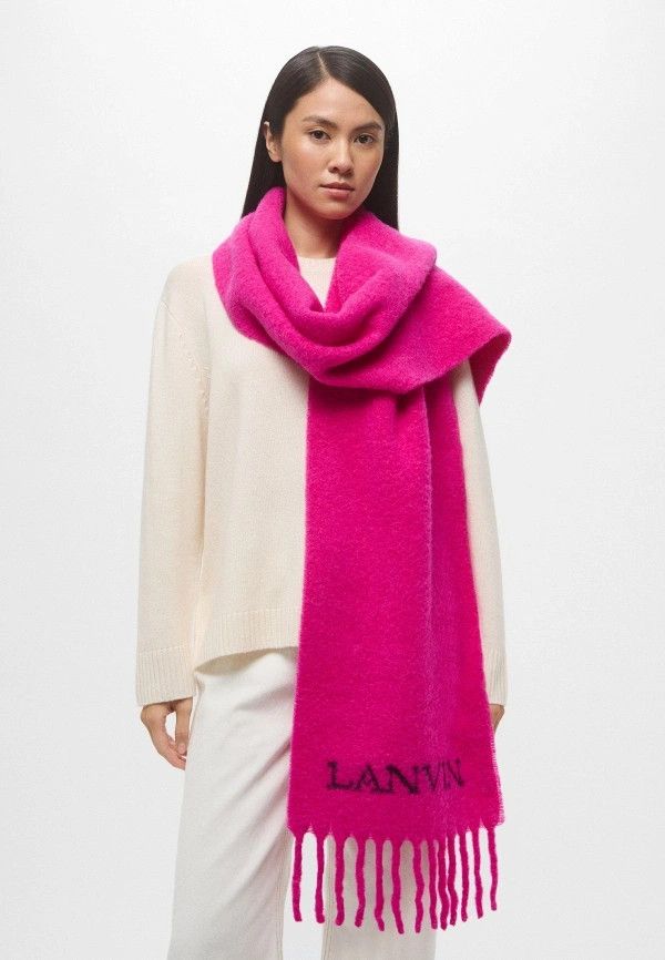 Lanvin o1y0326 Size : OS / Scarf in Fuchsia Size ONE SIZE - 5 Thumbnail