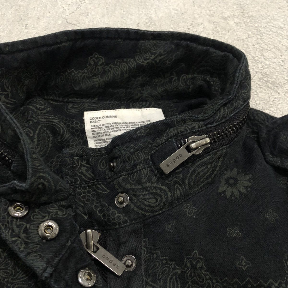 Codes Combine Codes Combine Field M65 Army Bandana Paisley Design Jacket Size US XS / EU 42 / 0 - 5 Thumbnail
