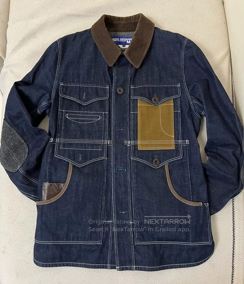 Junya Watanabe Junya Watanabe Mixed denim jacket Size S / US 4 / IT 40 - 1 Thumbnail