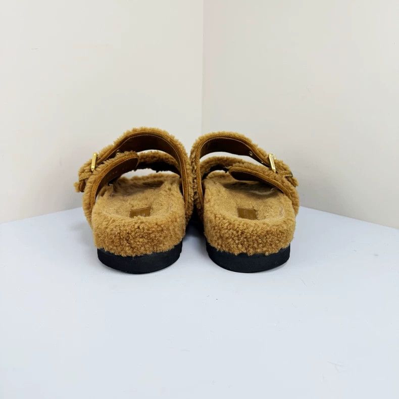 Louis Vuitton Louis Vuitton Caramel Tattoo Teddy Slippers Size US 6.5 / IT 36.5 - 4 Thumbnail