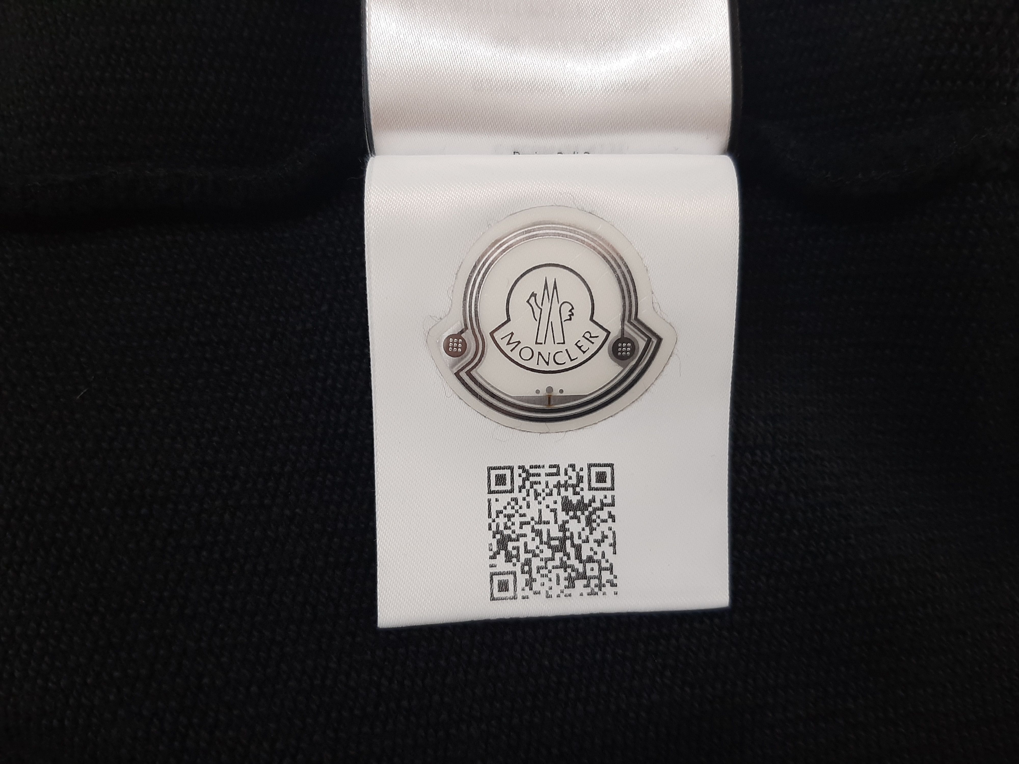 Moncler x Fragment Logo Hoodie Black Men's Size M