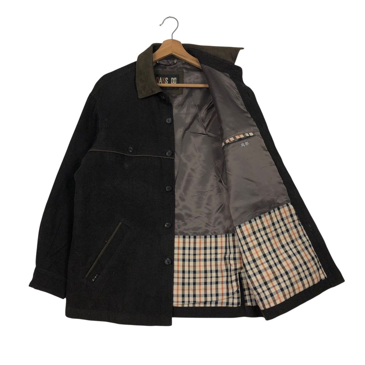 Japanese Brand 🔥RICH BROWN CHORE WORK JACKET DETROIT DAKS LONDON Size US M / EU 48-50 / 2 - 1 Thumbnail