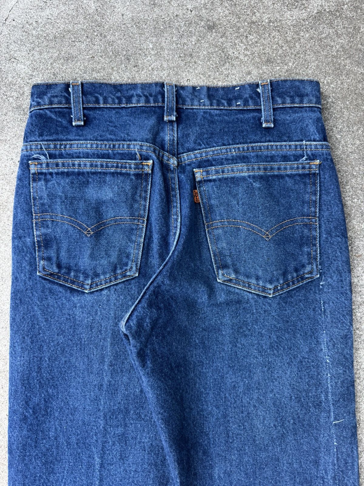 Levi's × Vintage Vtg 80s Levi’s 646 Orange Tab Bellbottom Flare Jeans 29x30 Size US 29 - 8 Thumbnail