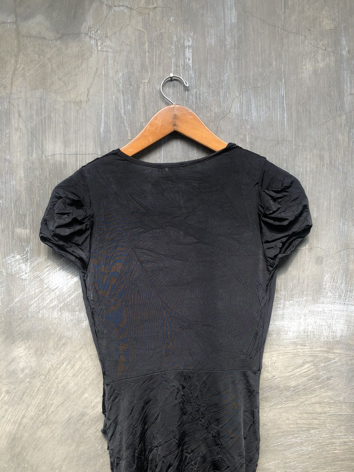 Elisabetta Franchi Elisabetta Franchi Women Black Midi Dress Size S / US 4 / IT 40 - 7 Thumbnail