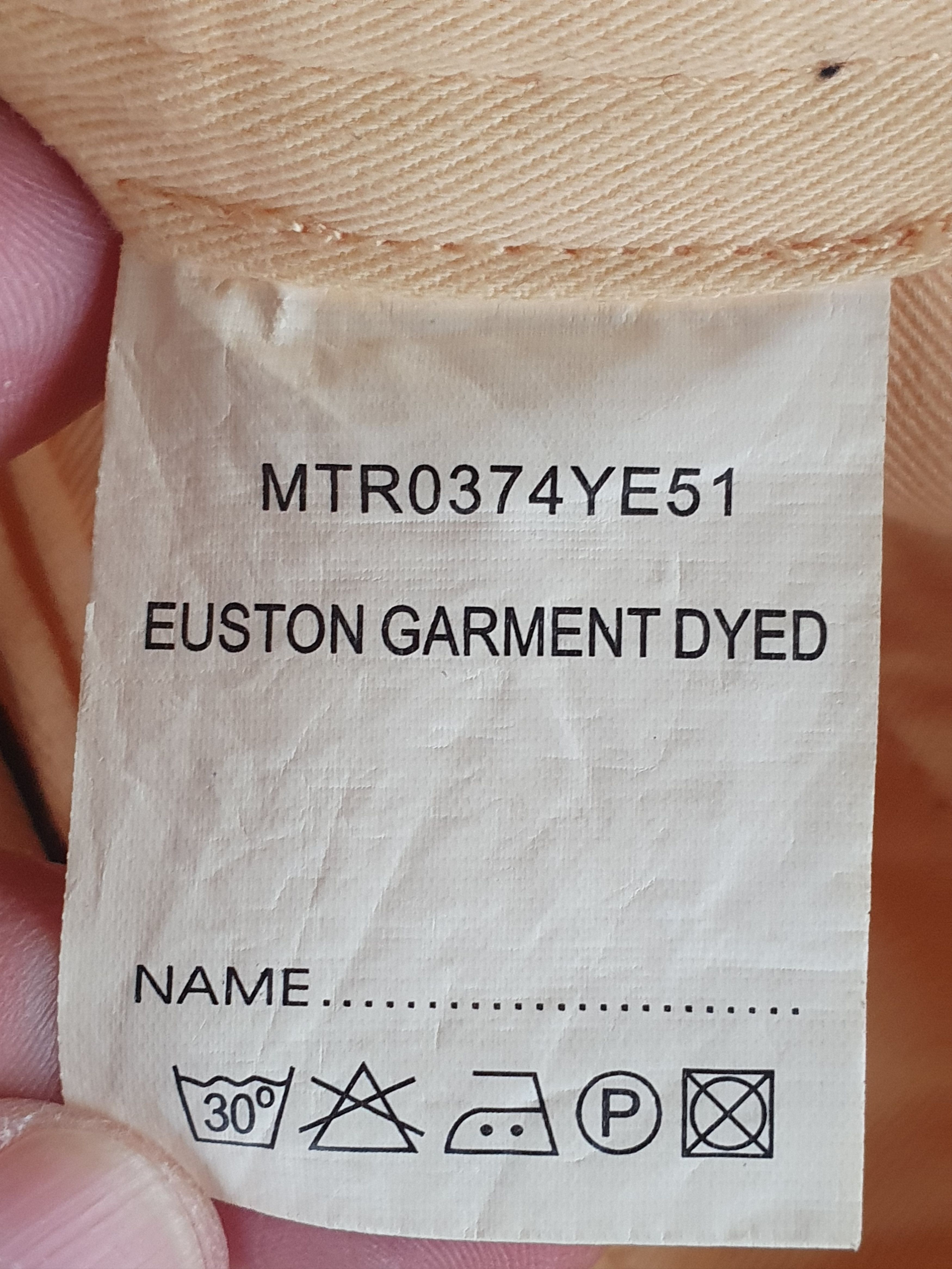 Barbour Barbour Euston Garment Dyed Yellow Pants sz 34/34 Size US 34 / EU 50 - 5 Thumbnail