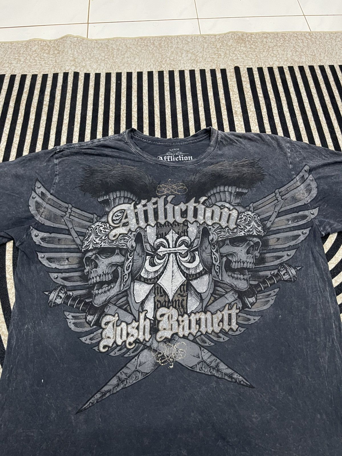 Affliction 00s AFFLICTION SIGNATURE SERIES JOSH BARNETT DISTRESS DESIGN Size US L / EU 52-54 / 3 - 6 Thumbnail