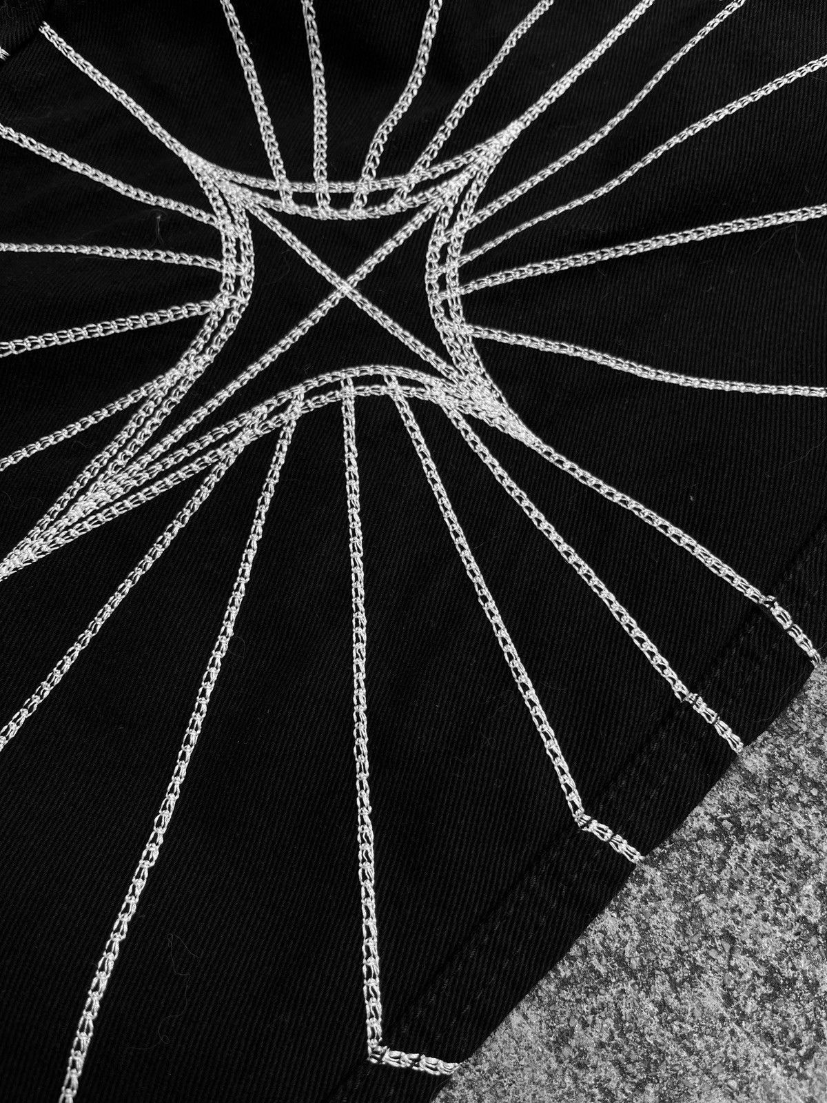Thug Club Thug Club Chain Stitch Black Denim Size US 31 - 7 Thumbnail