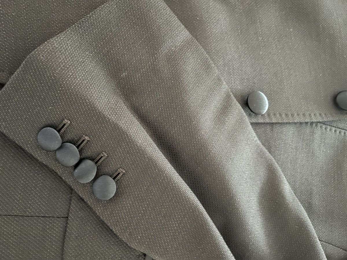Dolce & Gabbana Dolce & Gabbana wool and silk brown tuxedo jacket Size 38R - 8 Thumbnail
