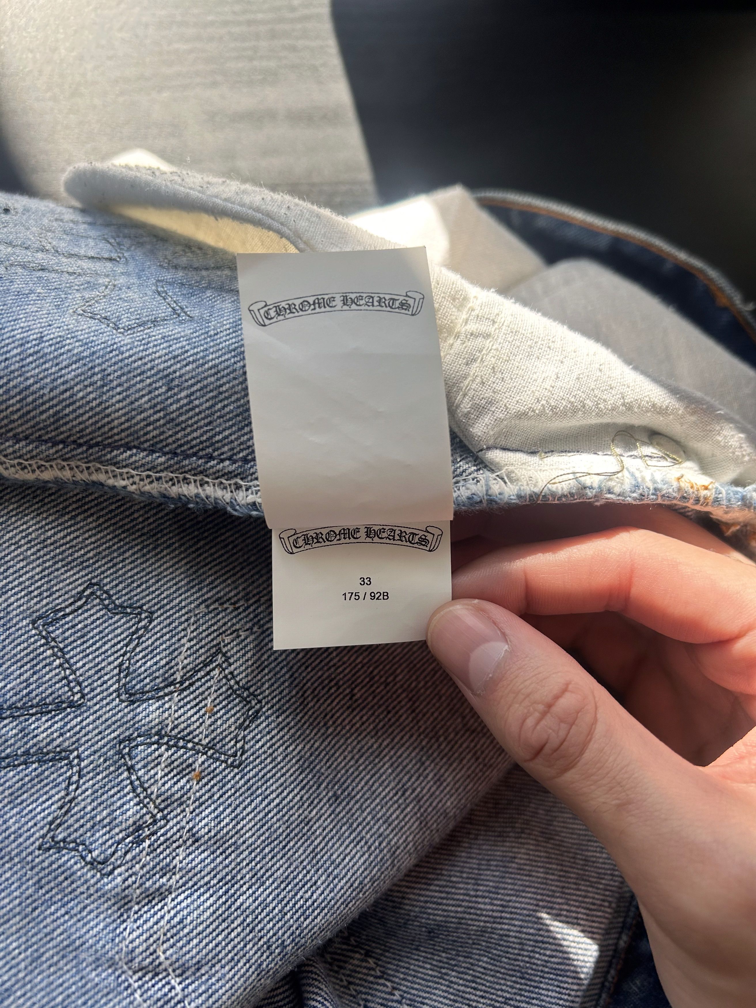 Chrome Hearts Cheetah Patched Levi’s Jeans Size US 33 - 4 Thumbnail