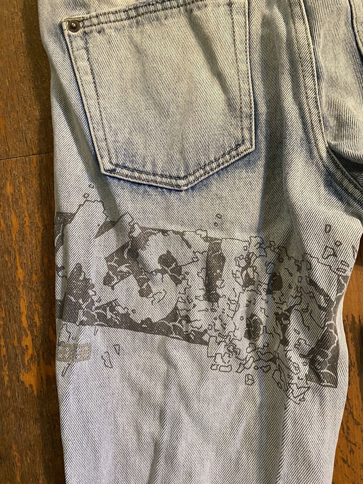 Ksubi KSUBI comic denim jeans Size US 31 - 6 Thumbnail