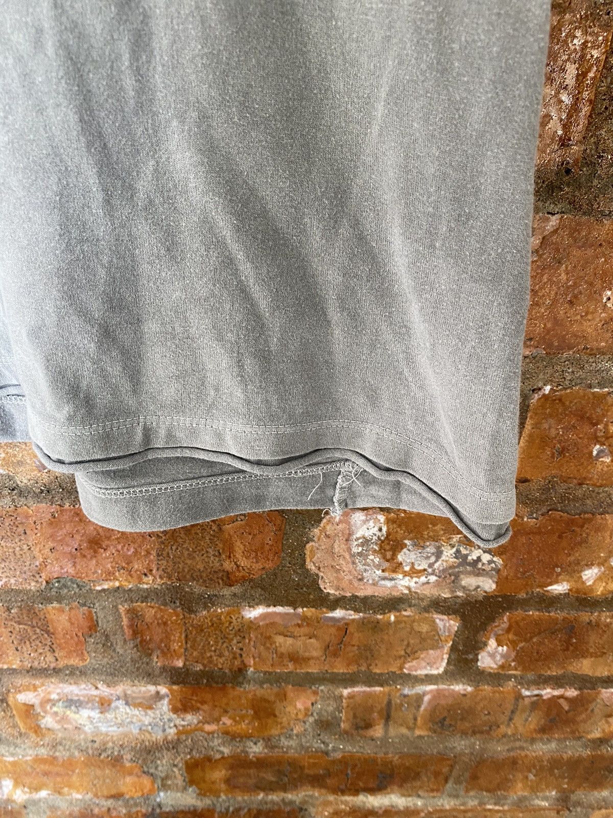 Ekam 2000s WJK leather Pocket smoke tee Size US S / EU 44-46 / 1 - 7 Thumbnail