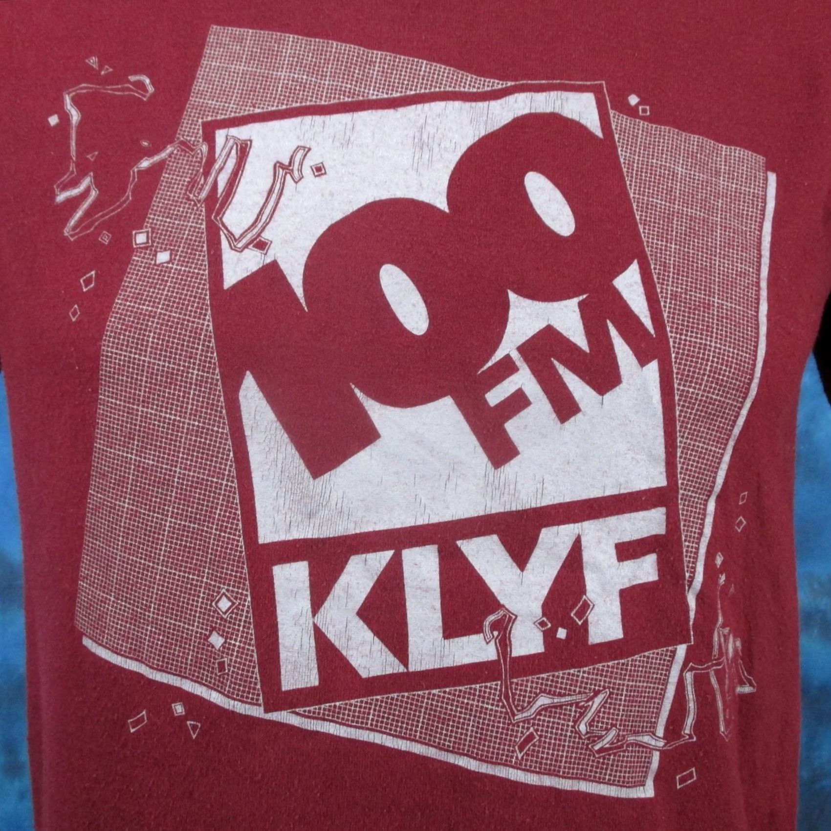 Vintage VINTAGE COQUILLE OREGON KLYF-FM 100 CHRISTIAN RADIO PAPER THIN T-SHIRT SMALL Shirt Men XS Red 80s 90s Size US S / EU 44-46 / 1 - 2 Thumbnail