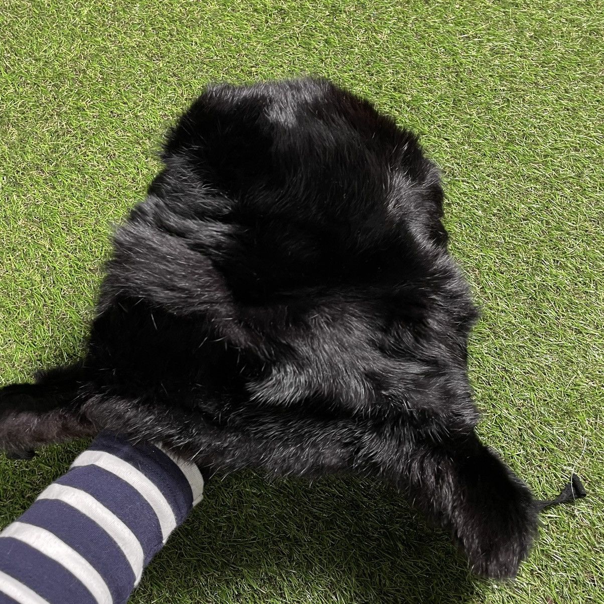 If Six Was Nine Vintage Y2K Furry Alt Fuzzy Beanie Ushanka Mohair Uzi Vert Size ONE SIZE - 3 Thumbnail