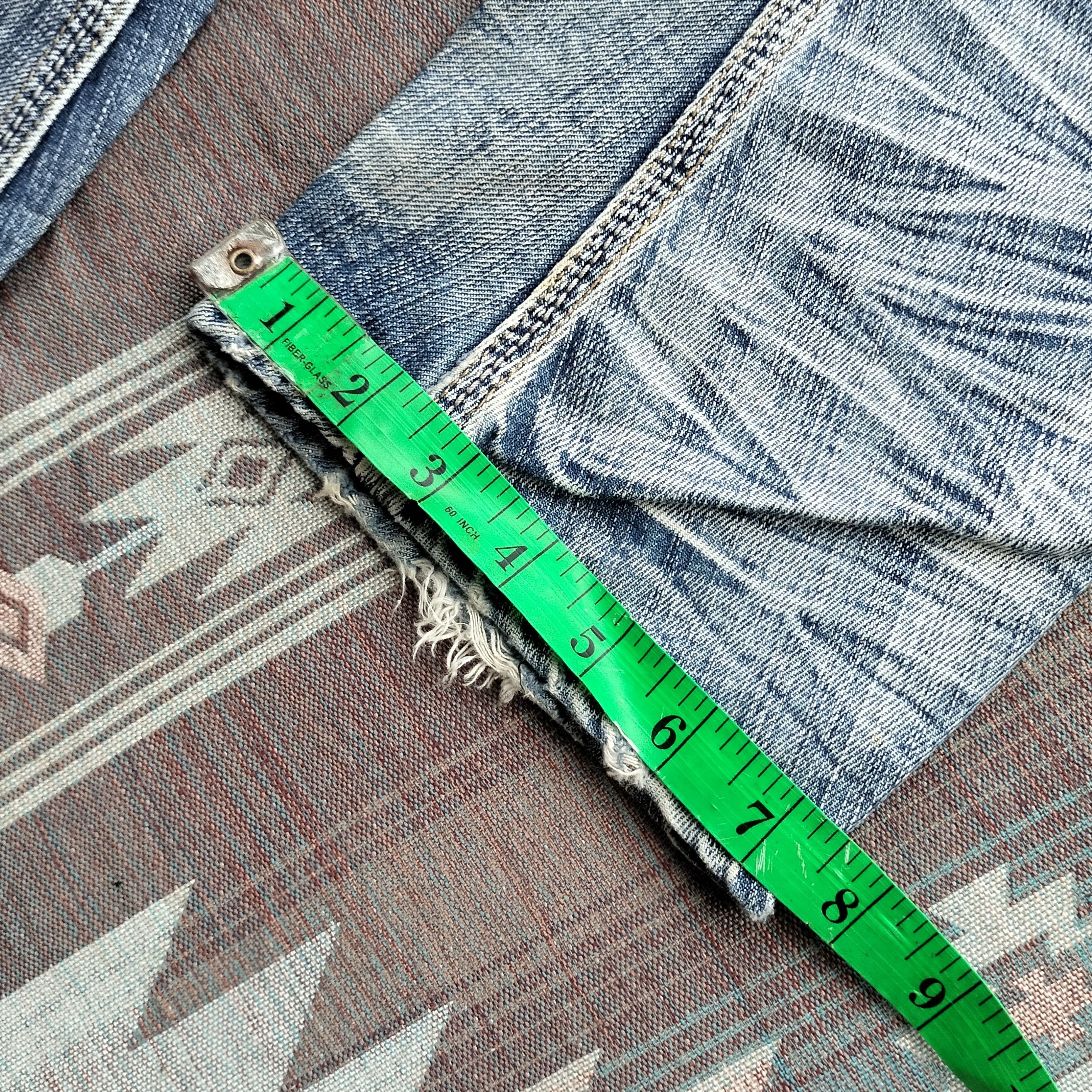 semanticdesign 2000s Edge Ruppet japan clawmark curve denim Size US 32 / EU 48 - 11 Thumbnail