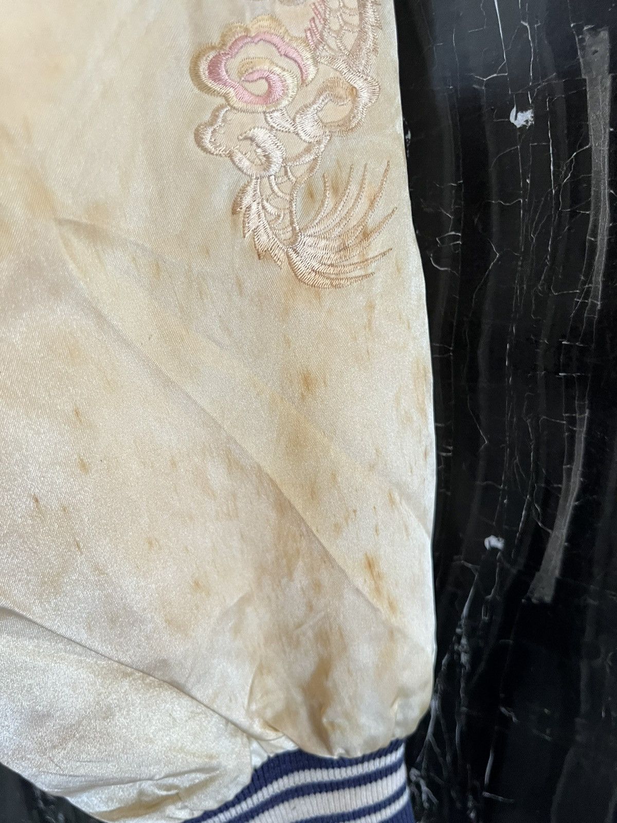 Japanese Brand Vintage Sukajan Souvenir Jacket –Japanese Embroidered Bomber Size US XL / EU 56 / 4 - 13 Thumbnail