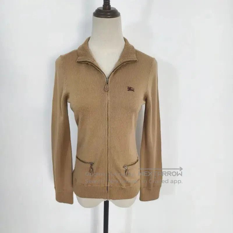 Burberry Burberry Women's Khaki Wool Cardigan. Size M / US 6-8 / IT 42-44 - 2 Thumbnail