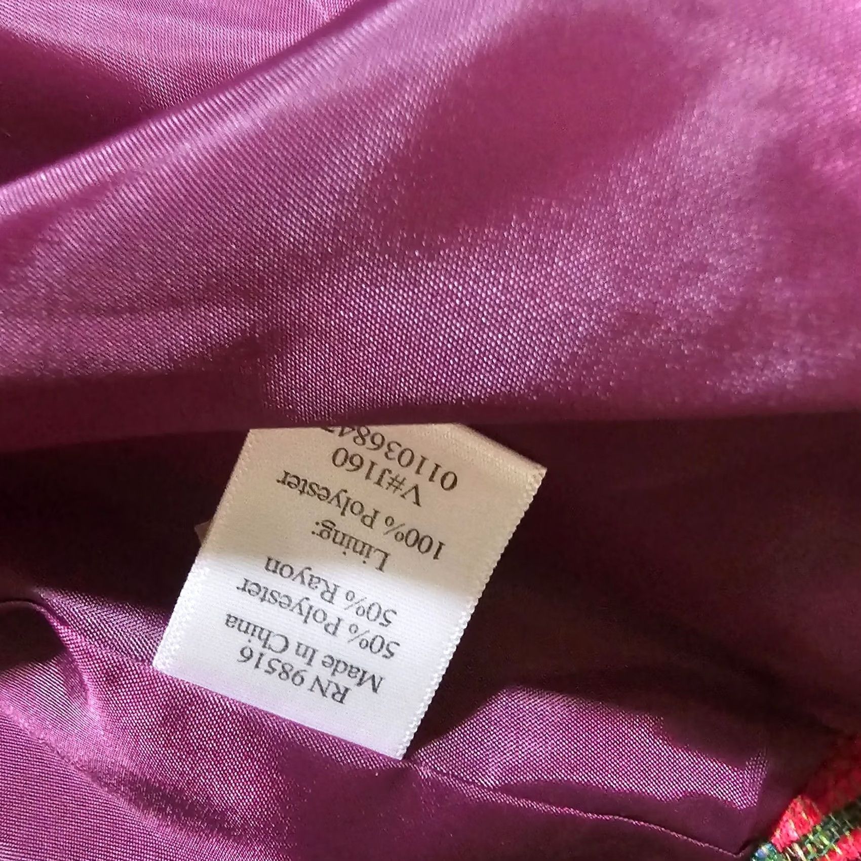 Coldwater Creek Coldwater Creek Blazer Shirt Womens Large Red Tweed Open Long Sleeve Career Jacket/Coat Mid-Length Size L / US 10 / IT 46 - 7 Thumbnail