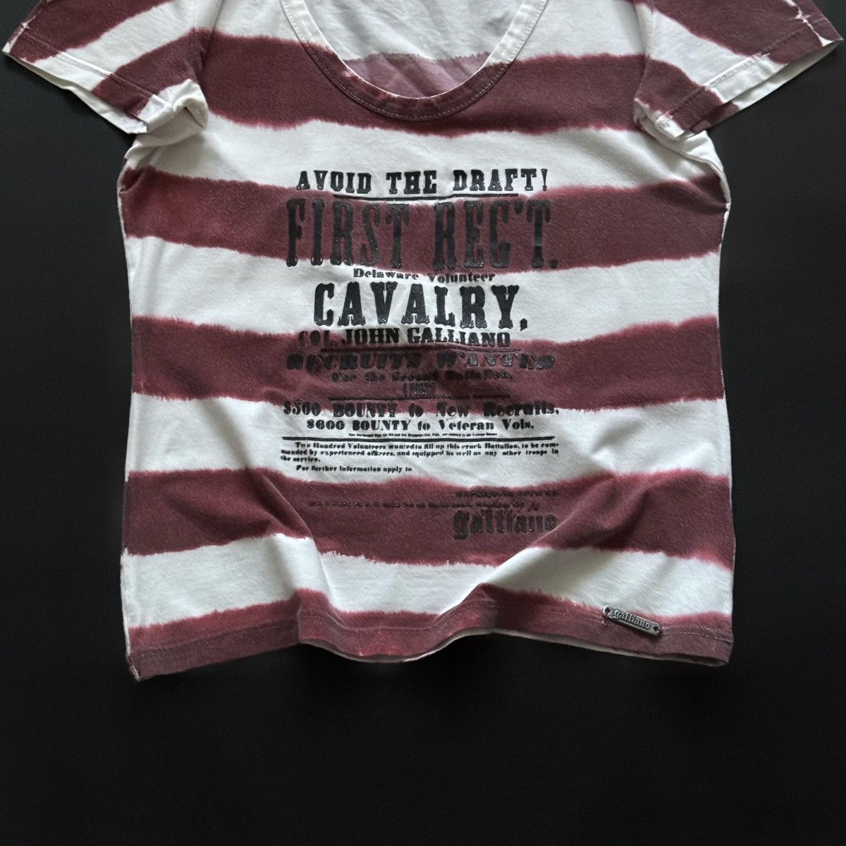 John Galliano John Galliano T-Shirt Vintage Size S / US 4 / IT 40 - 3 Thumbnail