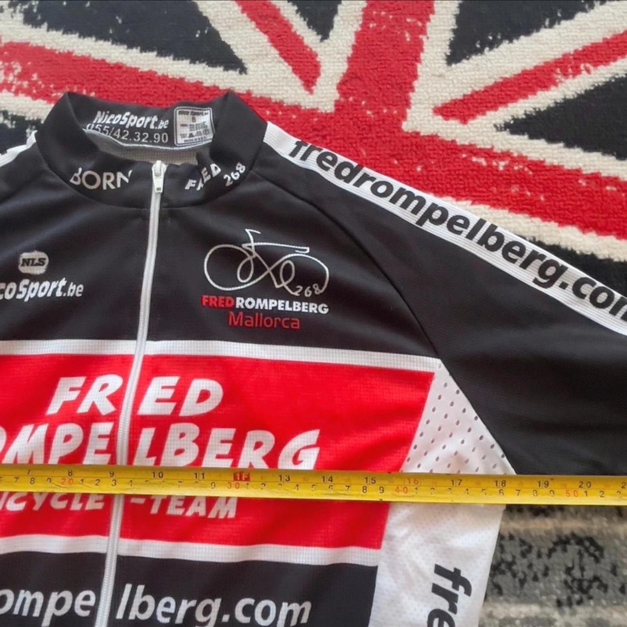 Vintage Fred Rompelberg The Empire Vintage Black Cycling Jersey S Size US S / EU 44-46 / 1 - 4 Thumbnail