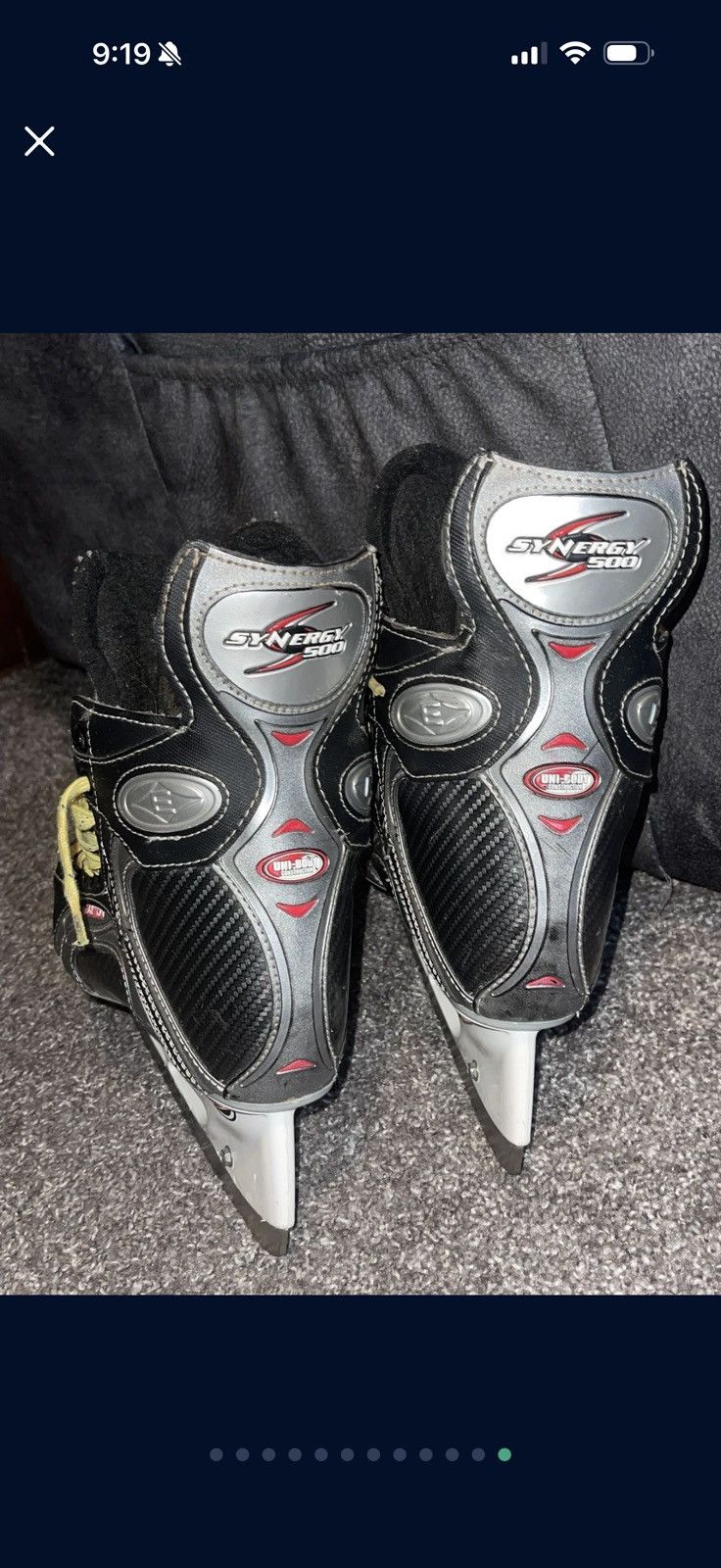 Other Easton Synergy 500 Ice Hockey Skates Size 5.5 D Vintage Size US 6.5 / EU 39-40 - 12 Thumbnail