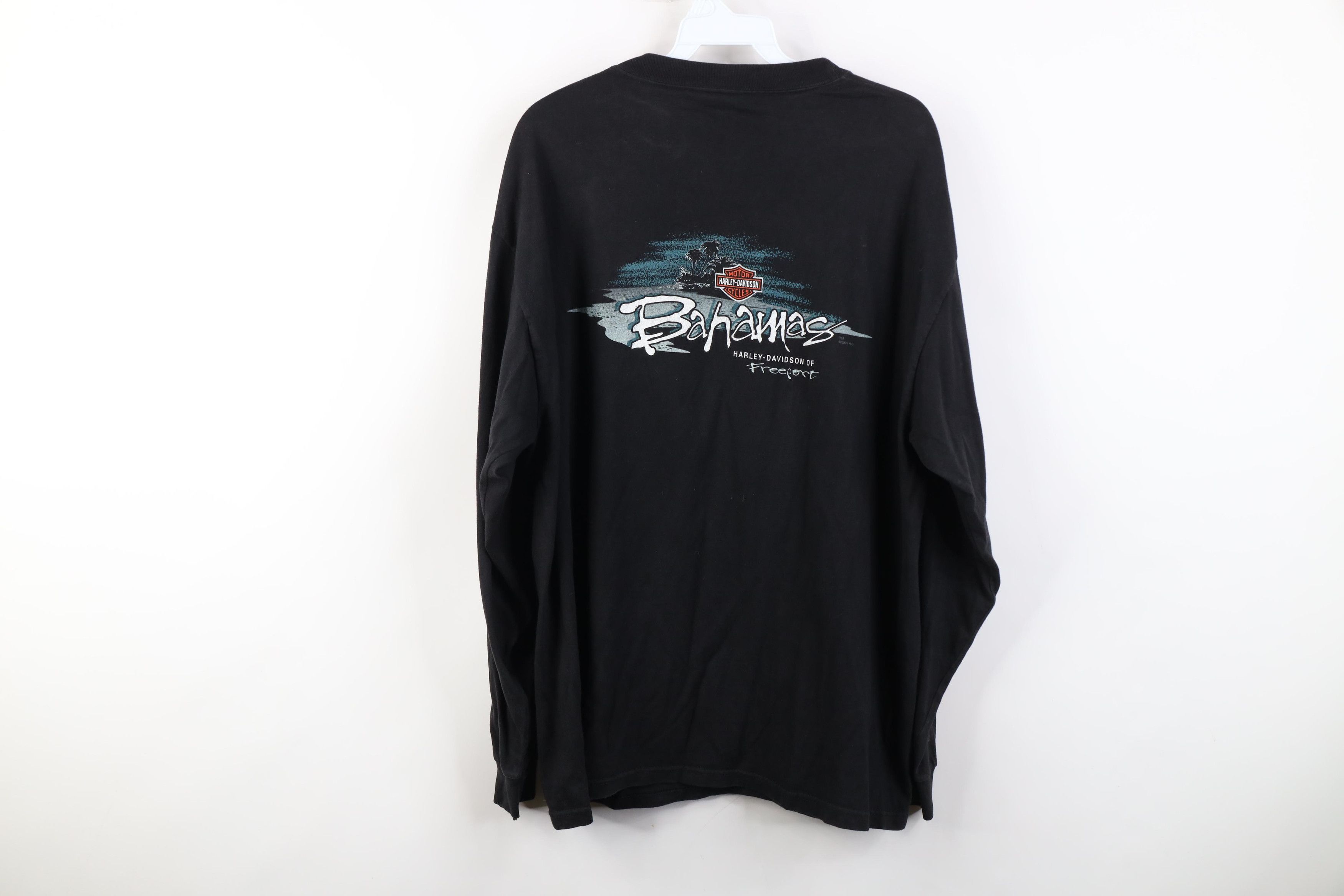 Harley Davidson Vintage Y2K 2003 Harley Davidson Shark Long Sleeve T-Shirt Size US L / EU 52-54 / 3 - 16 Thumbnail