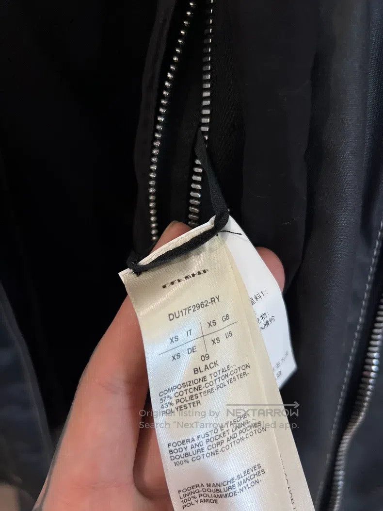 Rick Owens Rick Owens Wax Coated Long Fish Tail Parka with Quilted Li Size US XS / EU 42 / 0 - 6 Thumbnail
