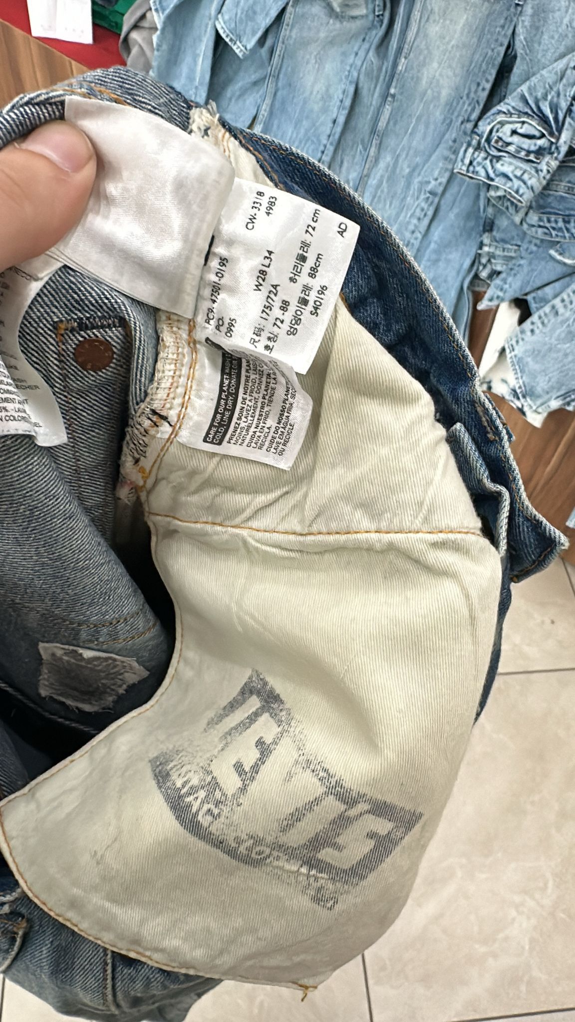 Levi's Vintage Clothing LVC Levi's Vintage Clothing 1947 501XX BigE Selvedge Jeans Size US 28 / EU 44 - 9 Thumbnail
