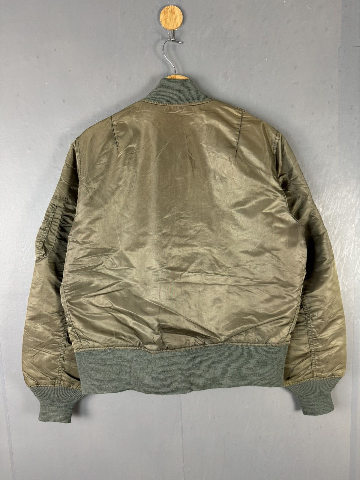 Vintage VINTAGE MA-1 MILITARY STYLE FLIGHT BOMBER JACKET Size US S / EU 44-46 / 1 - 8 Thumbnail