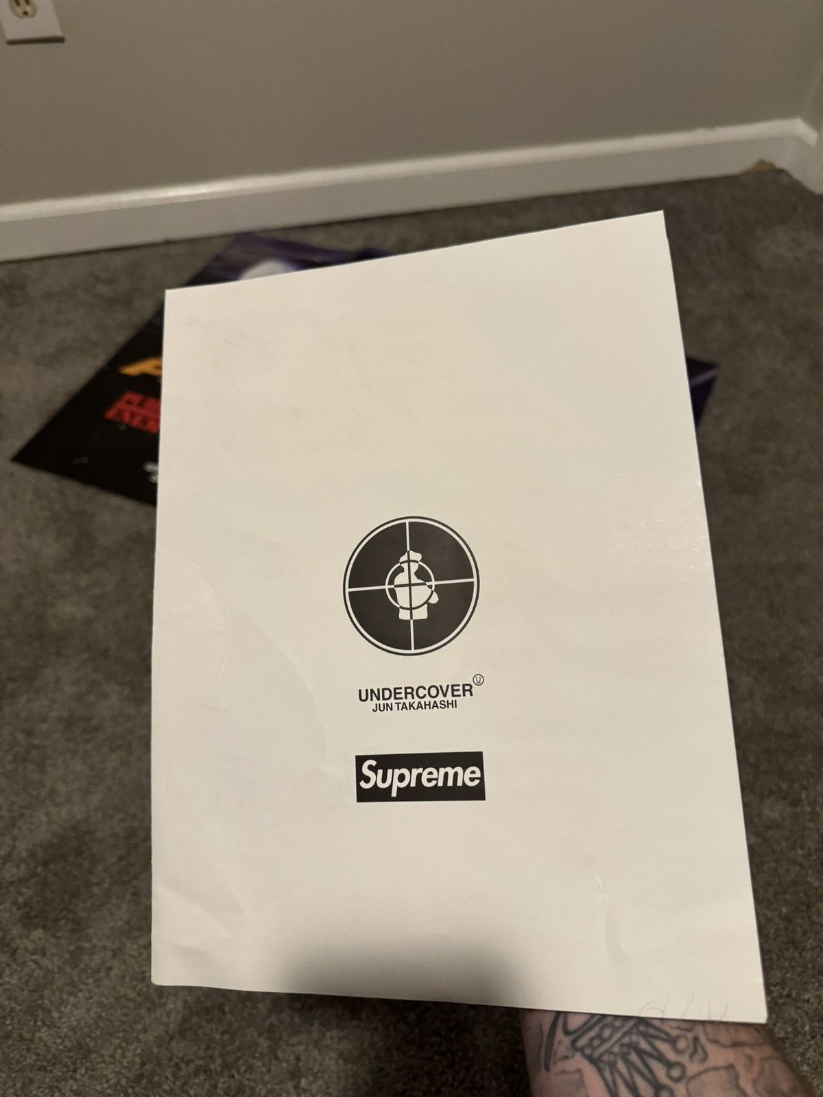 Jun Takahashi × Supreme × Undercover Supreme Undercover Fear of a Black Planet Poster Size ONE SIZE - 2 Thumbnail