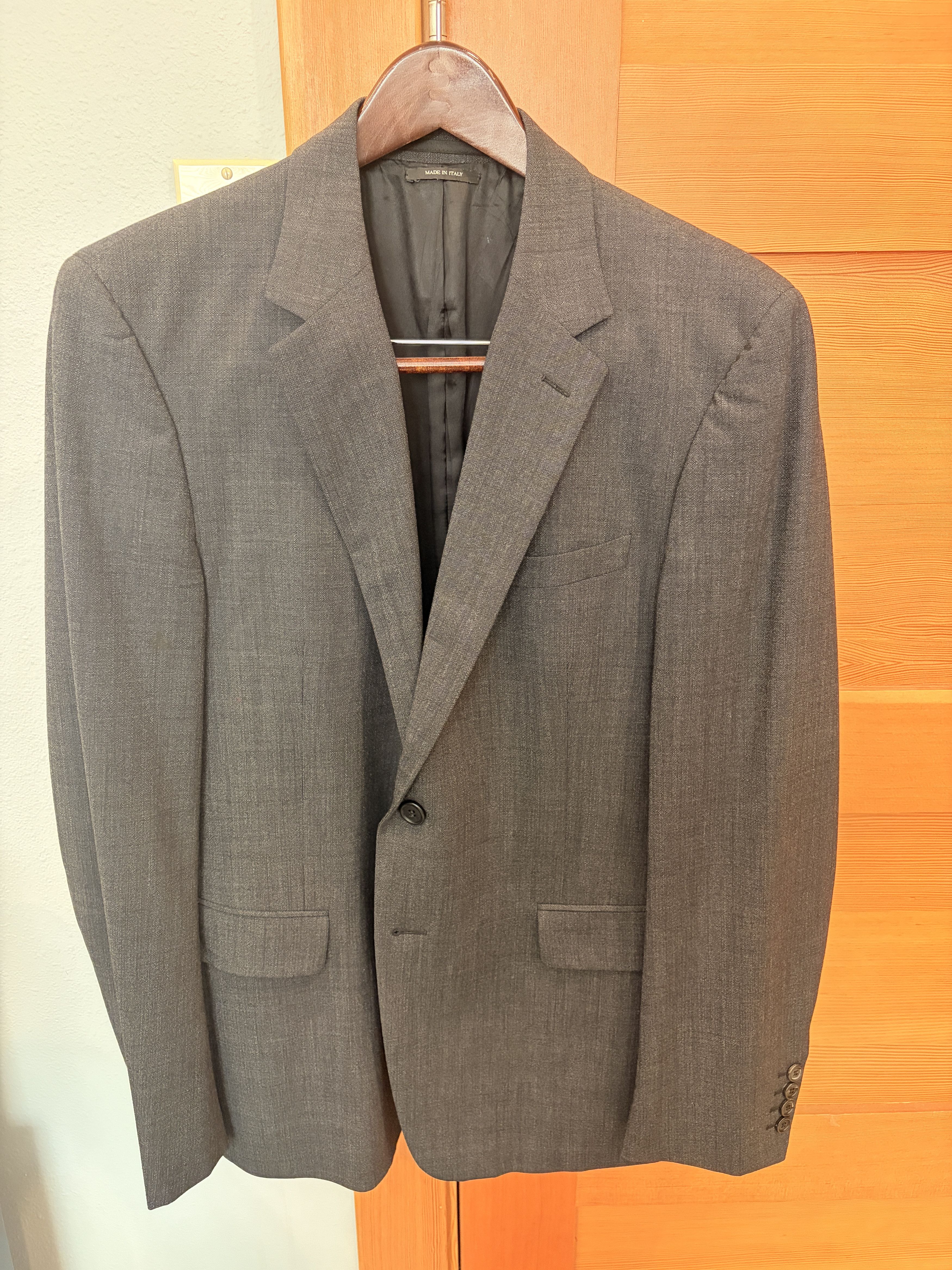Prada Prada Men's Wool Suit Size 40R - 1 Thumbnail