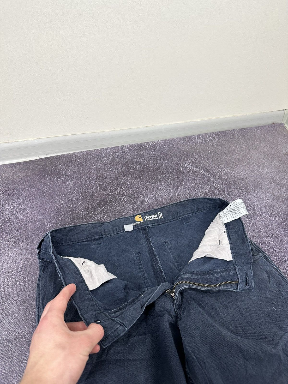 Carhartt Vintage Carhartt Faded Carpenter Opium Baggy USA Work Pants Size US 34 / EU 50 - 18 Thumbnail