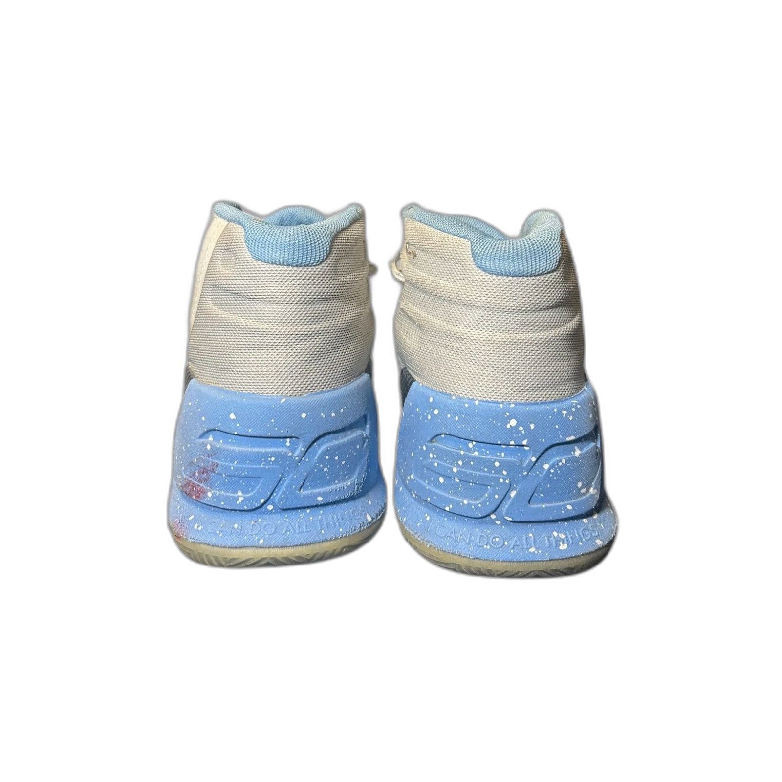 Under Armour US Size 4.5Y - Under Armour Curry 3 Birthday Blue / White Ba Size US XXS / EU 40 - 4 Thumbnail