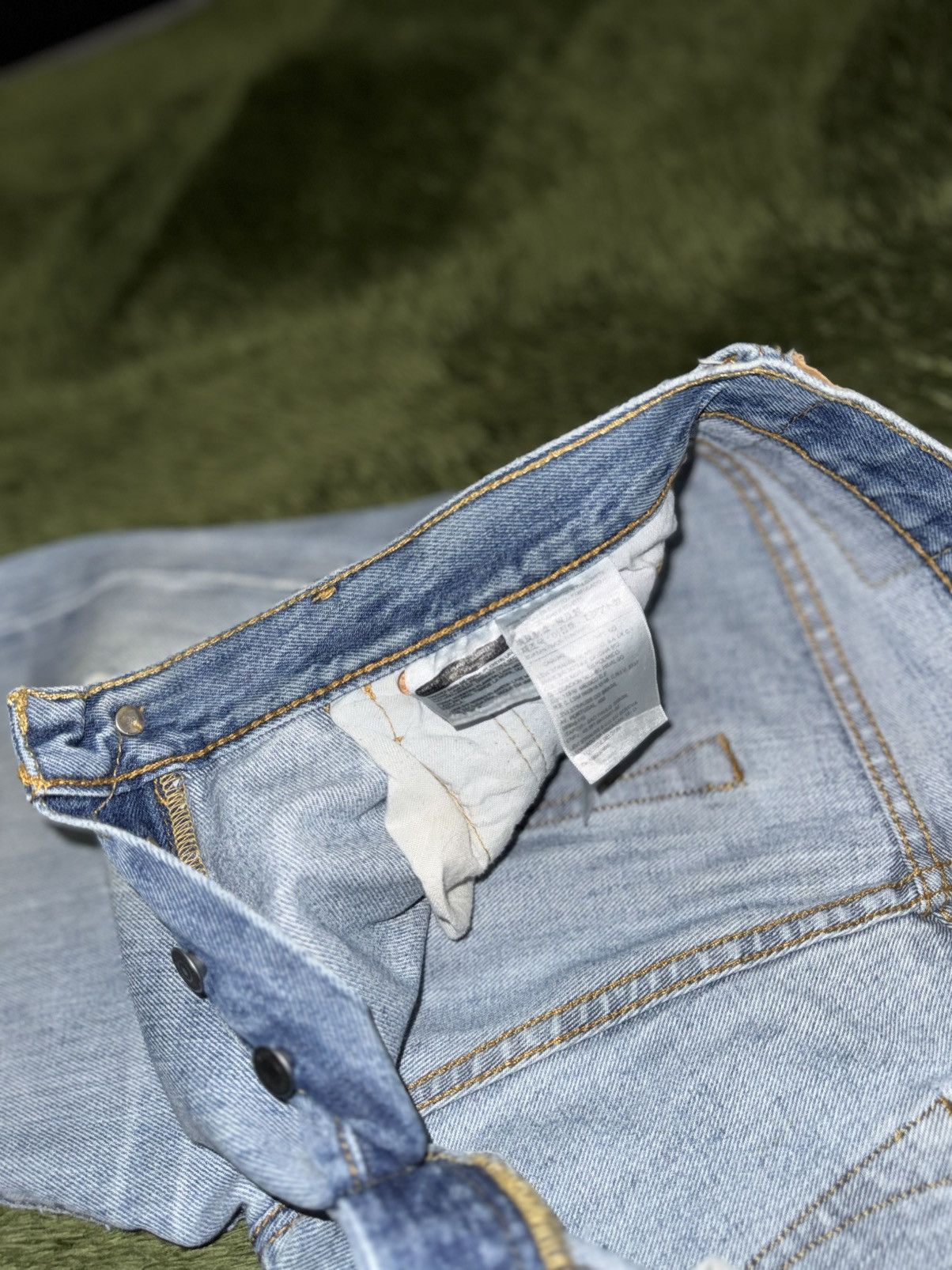 Levi's [W30/L32] Levi’s 501 Button Fly Vintage Washed Jeans Size US 30 / EU 46 - 4 Thumbnail